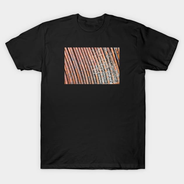 Coil of a broken cable. T-Shirt by textural